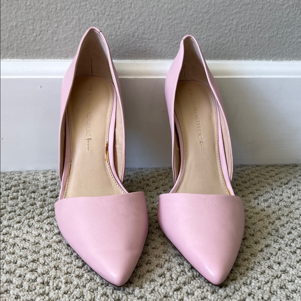 Banana Republic Light Pink Heels